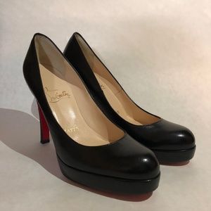 Christian Louboutin Leather Red Sole Pump